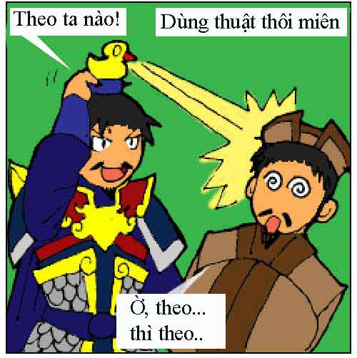 Truyện tranh Tam quốc hài &#40;18&#41;: Thôi rồi, thuật thôi miên - 11