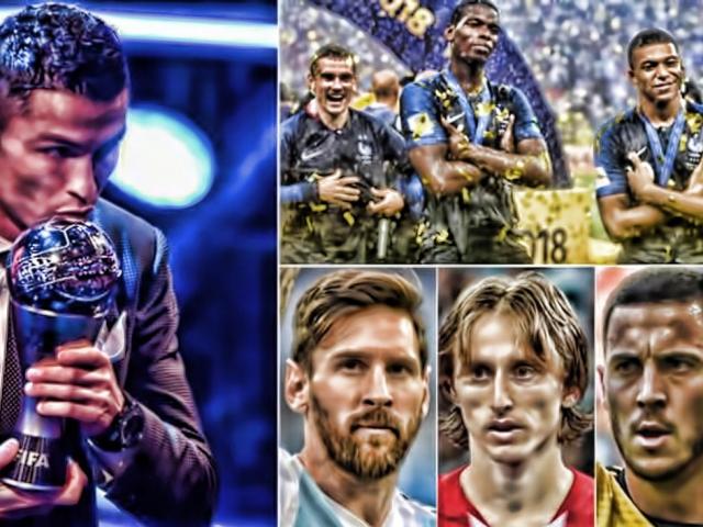 Cầu thủ hay nhất FIFA 2018: Modric 750 triệu euro đe dọa Ronaldo – Messi