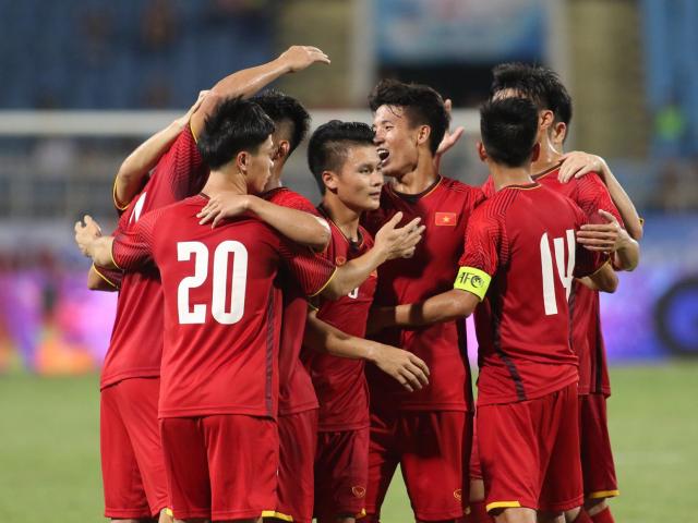 U23 Việt Nam hạ U23 Palestine: HLV đối thủ ca ngợi Công Phượng - Văn Quyết