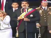 Thế giới - Bài phát biểu dở dang của Tổng thống Venezuela khi bị máy bay không người lái ám sát hụt