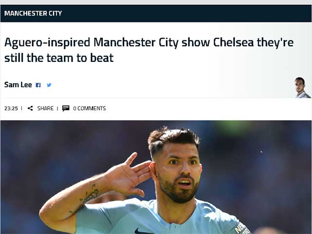 Bóng đá - Man City đoạt Siêu cúp Anh: Sức mạnh hủy diệt, Big Six đầu hàng sớm?