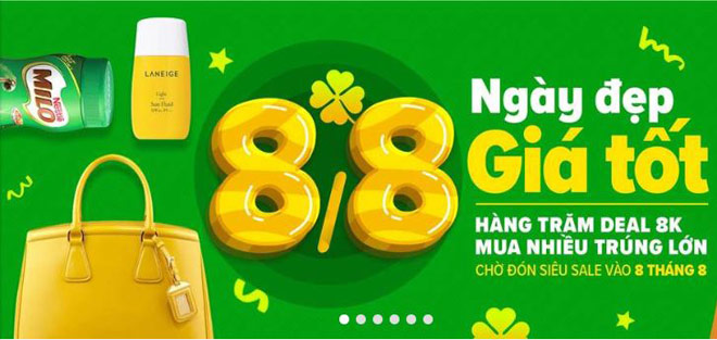 Lazada tung hàng “khủng” giá “hời” duy nhất trong ngày 8/8 - 1