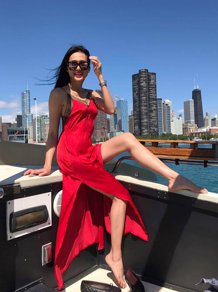 Nàng hoa hậu theo Bằng Kiều sang Mỹ sau 2 năm chia tay hiện ra sao? - 8