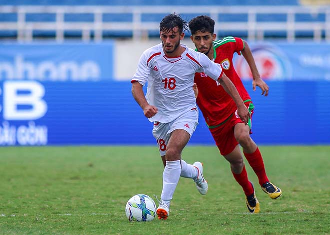 U23 Palestine - U23 Oman: Bàn thắng kịch tính, thẻ đỏ bất ngờ - 1