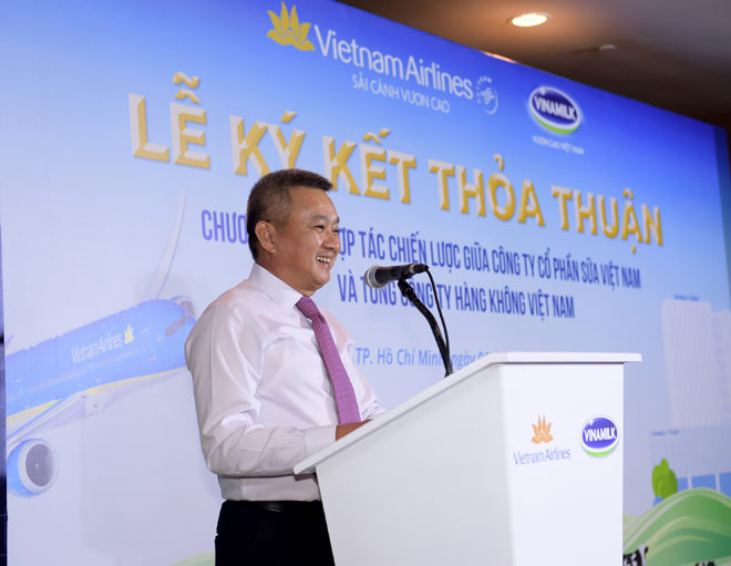 Vietnam Airlines và Vinamilk hợp tác chiến lược cùng phát triển thương hiệu - 1