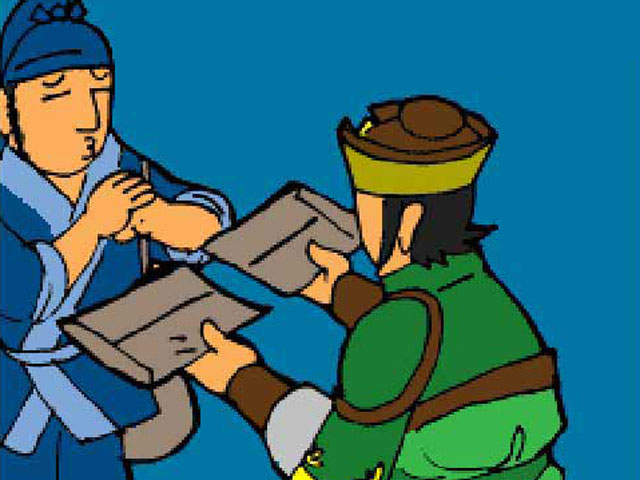 Thơ vui - Truyện tranh Tam quốc hài (23): Lưu Bị tỏ tình với Tào Tháo