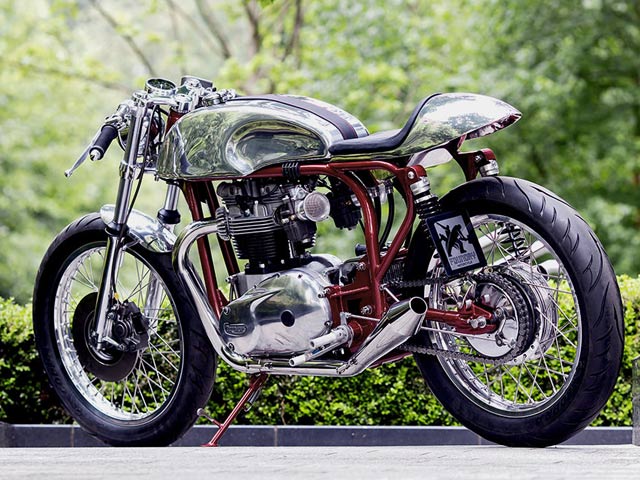 Thế giới xe - Triton cafe racer sáng bóng đến từ vương quốc Anh