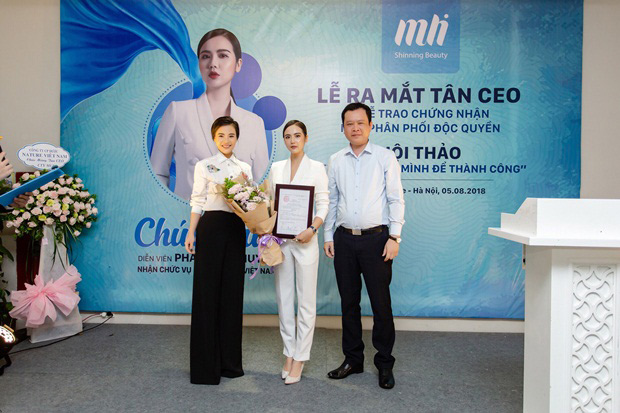 Diễn viên Phan Minh Huyền ra mắt trong vai trò CEO của MLi Việt Nam - 1