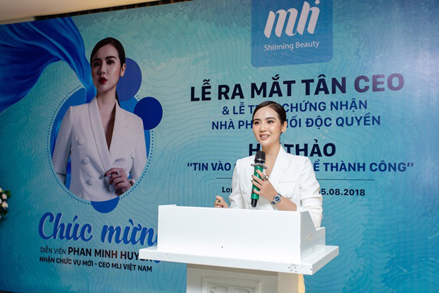 Diễn viên Phan Minh Huyền ra mắt trong vai trò CEO của MLi Việt Nam - 2