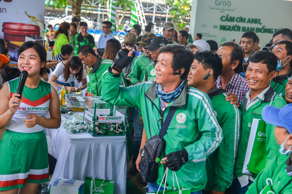 Fe Credit đồng hành cùng ngày hội tài xế công nghệ Grab - 1