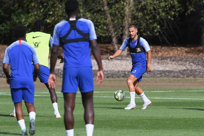 Cú sốc Chelsea: Đá khai mạc Ngoại hạng Anh xong, Hazard tới Real? - 1