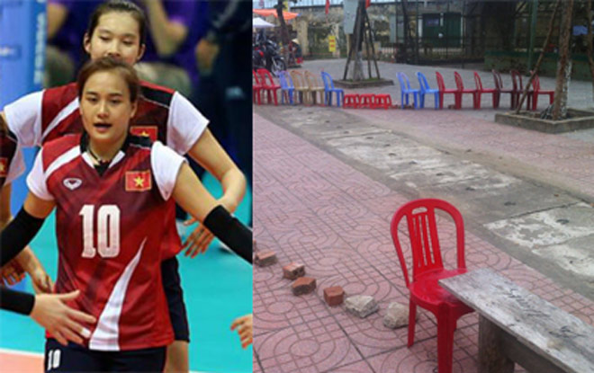 Chân dài bóng chuyền VTV Cup gây sốt: CĐV xếp gạch mua vé chung kết - 1