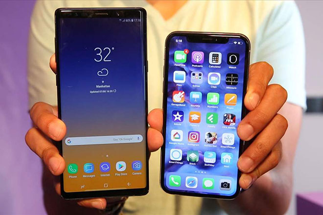 Galaxy Note 9 rẻ hơn iPhone X ở mọi nơi, ngoại trừ Mỹ - 1