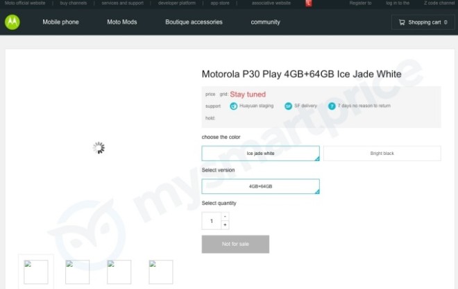 Lộ diện Motorola P30, P30 Note và P30 Play - 4