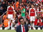 Bóng đá - Arsenal-Emery ra quân thảm họa: &quot;Gà mờ&quot; trước Man City, đối tác chế giễu