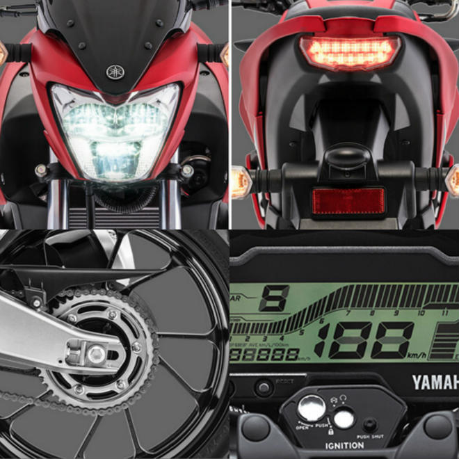Chi tiết 3 màu, giá bán, thông số Yamaha Vixion R 155 VVA mới - 6