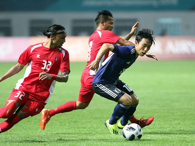 Kết quả bóng đá U23 Nhật Bản - U23 Nepal: ”Nã pháo” từ sớm, bỏ lỡ liên tiếp