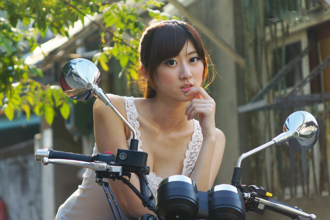 Vẻ đẹp tựa nữ thần.