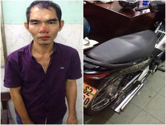 Ngủ say ở lề đường, hình sự gọi dậy mới biết mất xe máy - 2