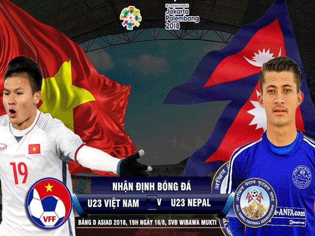 Nhận định bóng đá U23 Việt Nam - U23 Nepal: Xuân Trường ”ẩn mình”, chạy đà trước đại chiến