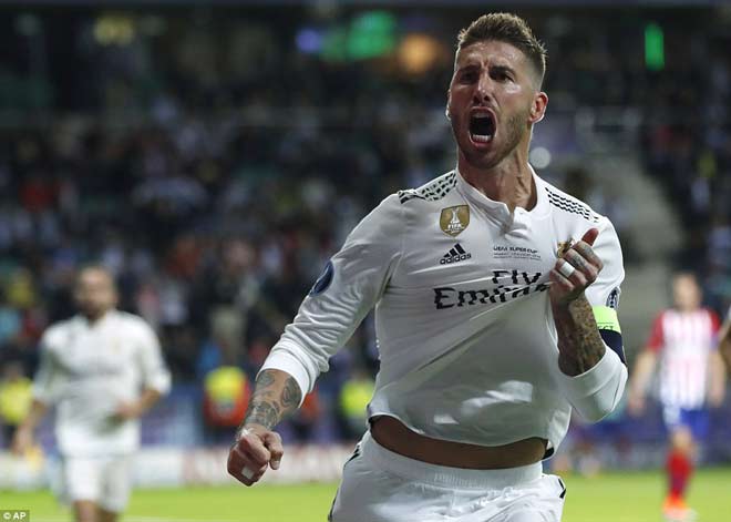 Rực lửa derby Madrid: &#34;Quái kiệt&#34; Ramos đầu hàng &#34;Quái thú&#34; Costa - 5
