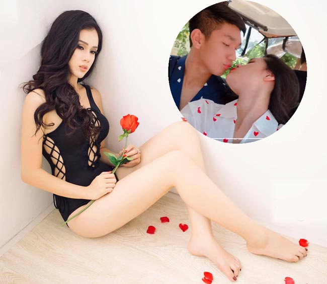 Đây là bạn gái mới của Nguyễn Trọng Đại (U23 Việt Nam), tên Huyền Trang. Thời gian trước, anh có quan hệ yêu đương với Hoa khôi ĐH Văn hoá Hà Nội. 