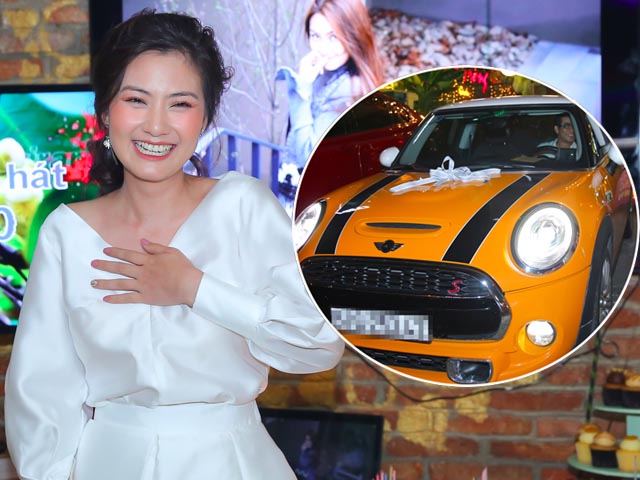 ”Kiều nữ” Ngọc Lan được chồng tặng xe hơi tiền tỉ ngày sinh nhật