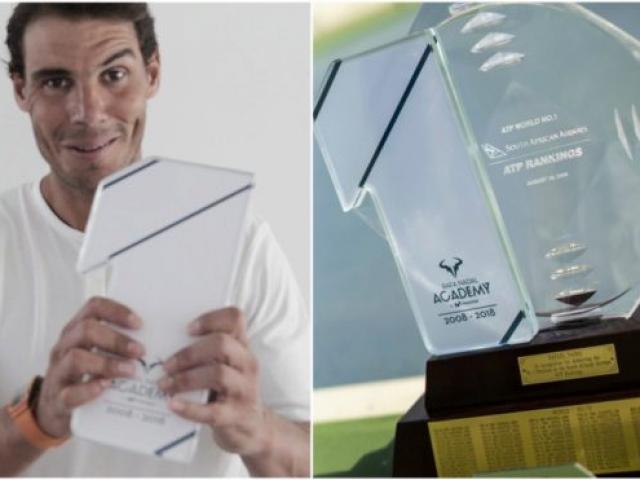 Tin thể thao HOT 18/8: Tròn 10 năm ”lên đỉnh”, Nadal nhận quà ý nghĩa
