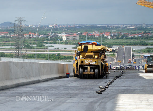 2 tuần nữa thông xe, cầu nối Hải Phòng - Quảng Ninh trông thế nào? - 9