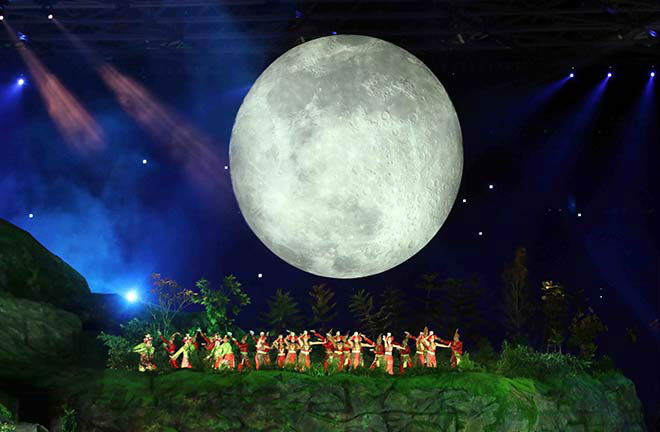 Khai mạc ASIAD 2018 rực rỡ sắc màu: 11.000 ngôi sao chính thức đua tài - 10