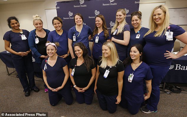 16 nữ y tá đồng loạt mang thai tại bệnh viện Mỹ - 1