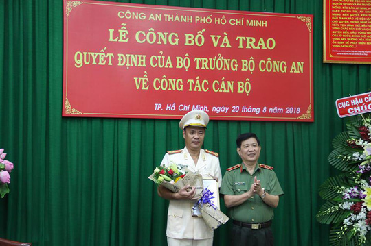 Bộ Công an bổ nhiệm một phó giám đốc Công an TP HCM - 1