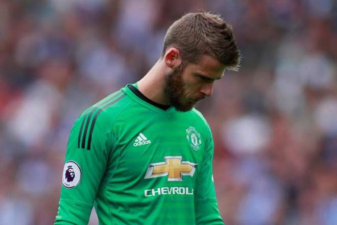 De Gea 6 trận thủng 10 bàn: &#34;Bóng ma Ronaldo&#34; đeo đẳng, MU lâm nguy - 1