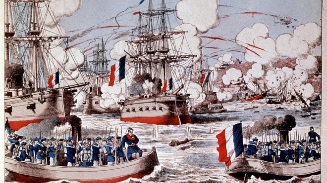 Hạm đội hùng hậu TQ bị hải quân Pháp &#34;bắt nạt&#34; như thế nào? - 1