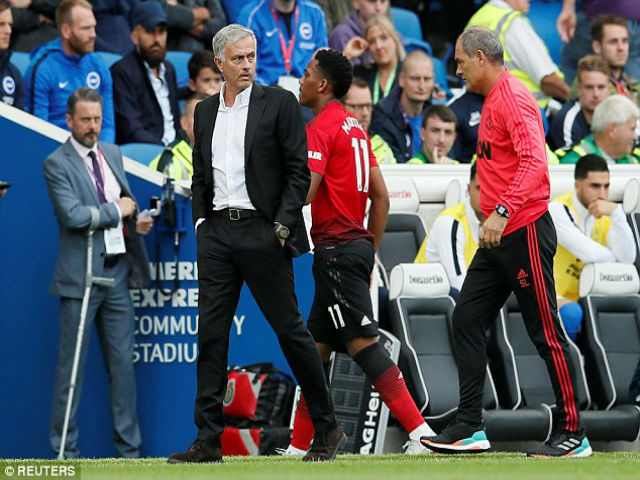 Rung chuyển MU: Mourinho nổi điên đòi tống cổ Martial trong ít ngày tới