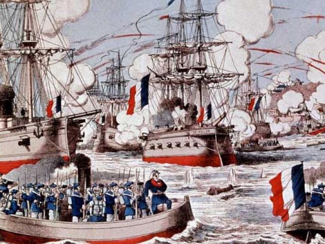 Hạm đội hùng hậu TQ bị hải quân Pháp ”bắt nạt” như thế nào?