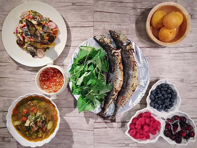 Vừa giỏi vừa khéo, cô vợ dược sĩ khiến chị em trầm trồ với mâm cơm đẹp xuất sắc - 7