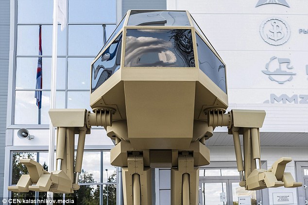 Robot sát thủ Nga nặng 4,5 tấn như trong phim khoa học viễn tưởng - 2