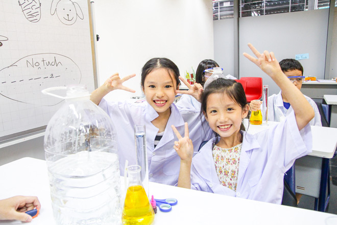 Bật mí 5 chữ cái tạo nên sức hấp dẫn của lớp học STEAM English tại AEG - 7