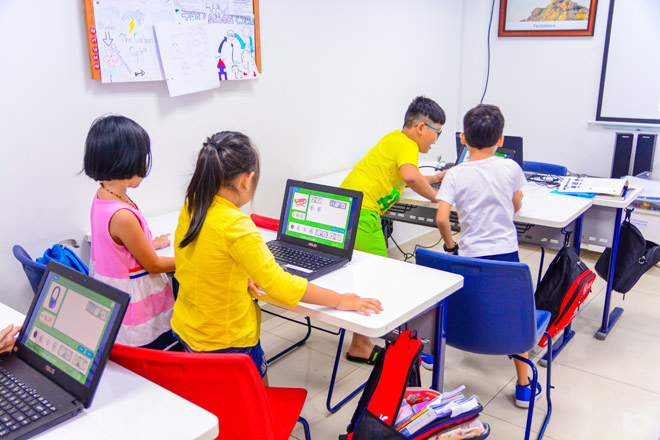 Bật mí 5 chữ cái tạo nên sức hấp dẫn của lớp học STEAM English tại AEG - 3