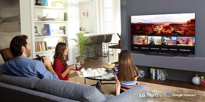 TV LG có trí tuệ nhân tạo và trợ lý ảo Google Assistant đa ngôn ngữ - 1