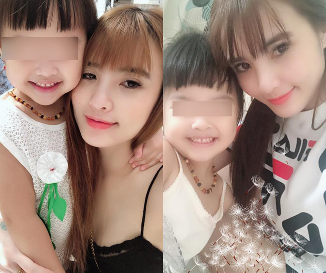 Thỉnh thoảng, Khánh Chi về Việt Nam thăm bé Ruby - con gái đầu lòng của cô. 
