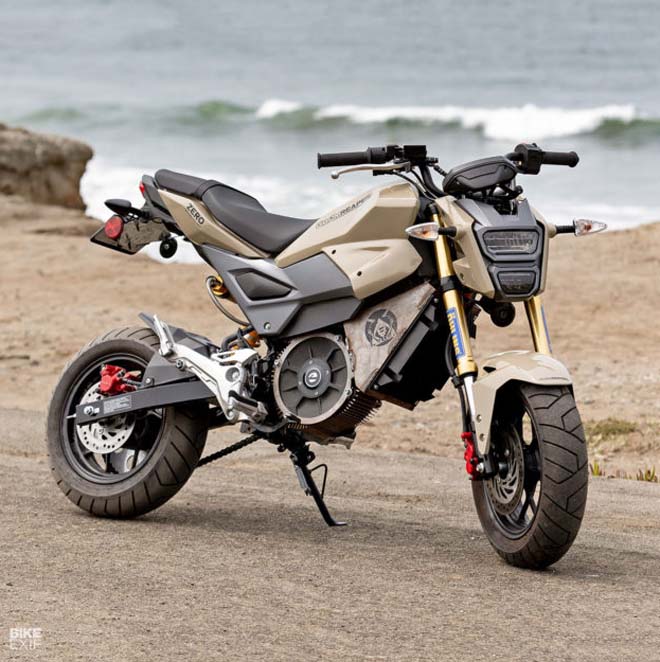 Honda MSX125 được &#34;phù phép&#34; thành xe điện, sức mạnh gấp 3 lần - 1