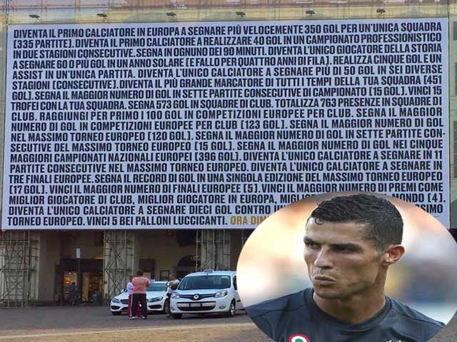 Ronaldo tịt ngòi ngày ra mắt: Fan Juventus viết tâm thư độc đáo