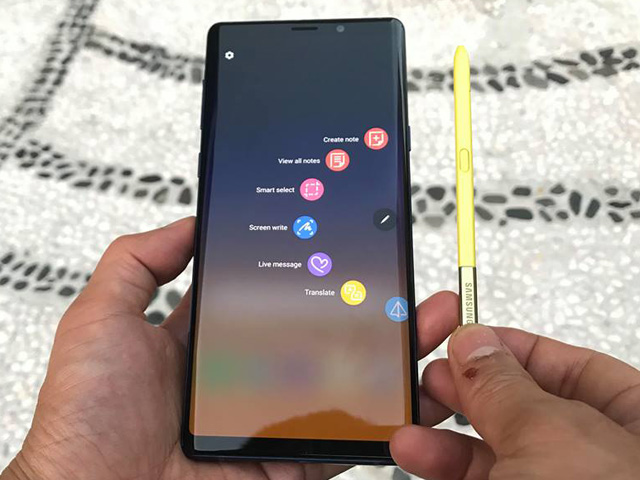 Thủ thuật sử dụng bút S Pen trên Galaxy Note 9 hiệu quả nhất