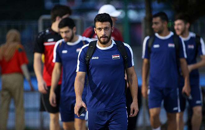 "Điệp viên" U23 Việt Nam do thám: U23 Syria quyết giấu bài đá tứ kết - 1