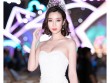 Hoa hậu Mỹ Linh quyến rũ với váy quây o ép vòng 1