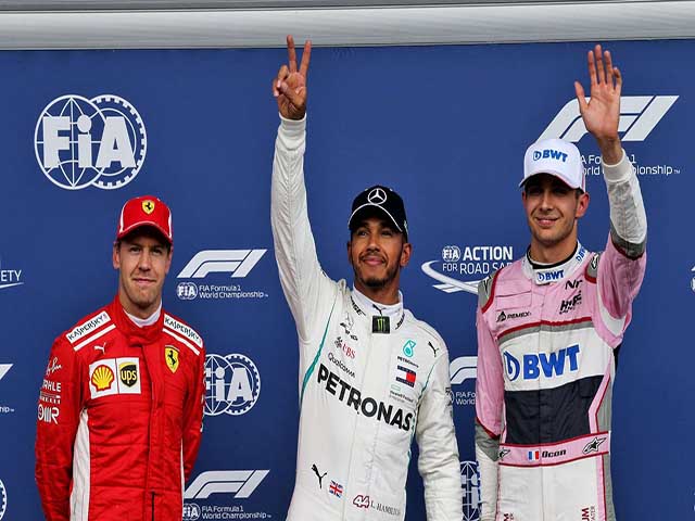 Đua xe F1, Belgian GP 2018: Hamilton giành pole ngoạn mục trong cơn mưa