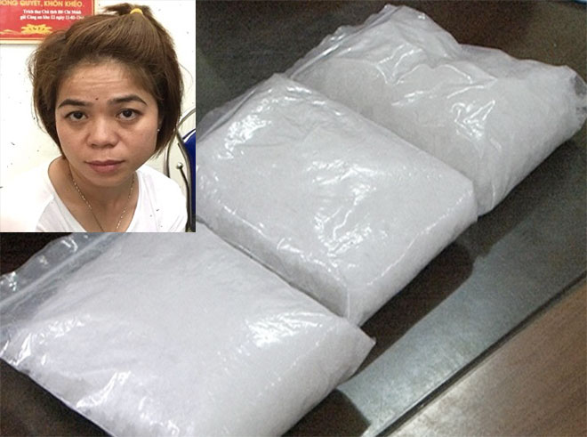 Vừa ra tù lại bị tóm cùng 3kg ma tuý đá - 1