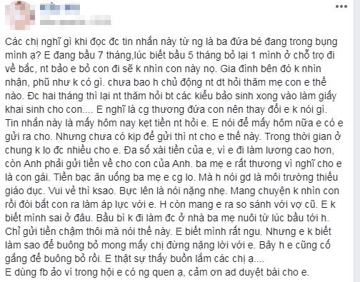 Vợ mang thai khóc cạn nước mắt khi nghe chồng tuyên bố thua “1000 lần vợ cũ” - 1
